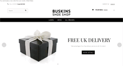 Desktop Screenshot of buskins.co.uk